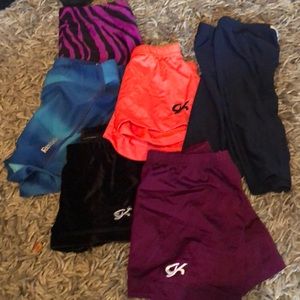 gymnastics/ vball shorts